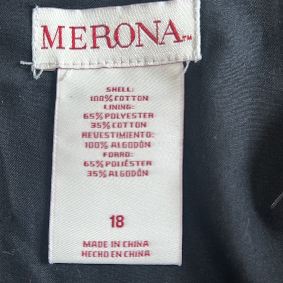 Merona Aztec black white tassel mini skirt size 18 - Picture 2 of 3